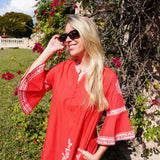 COMO MIDI | POPPY RED