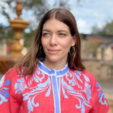 SYDNEY SHIRTDRESS | FLEUR RED
