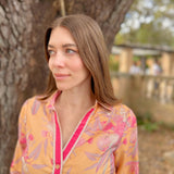 RHEA MIDI | BOTTLEBRUSH ORANGE