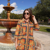 CHELSEA SHIRTDRESS | FALL GARDEN