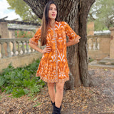LISBON MINI | IKAT BROWN