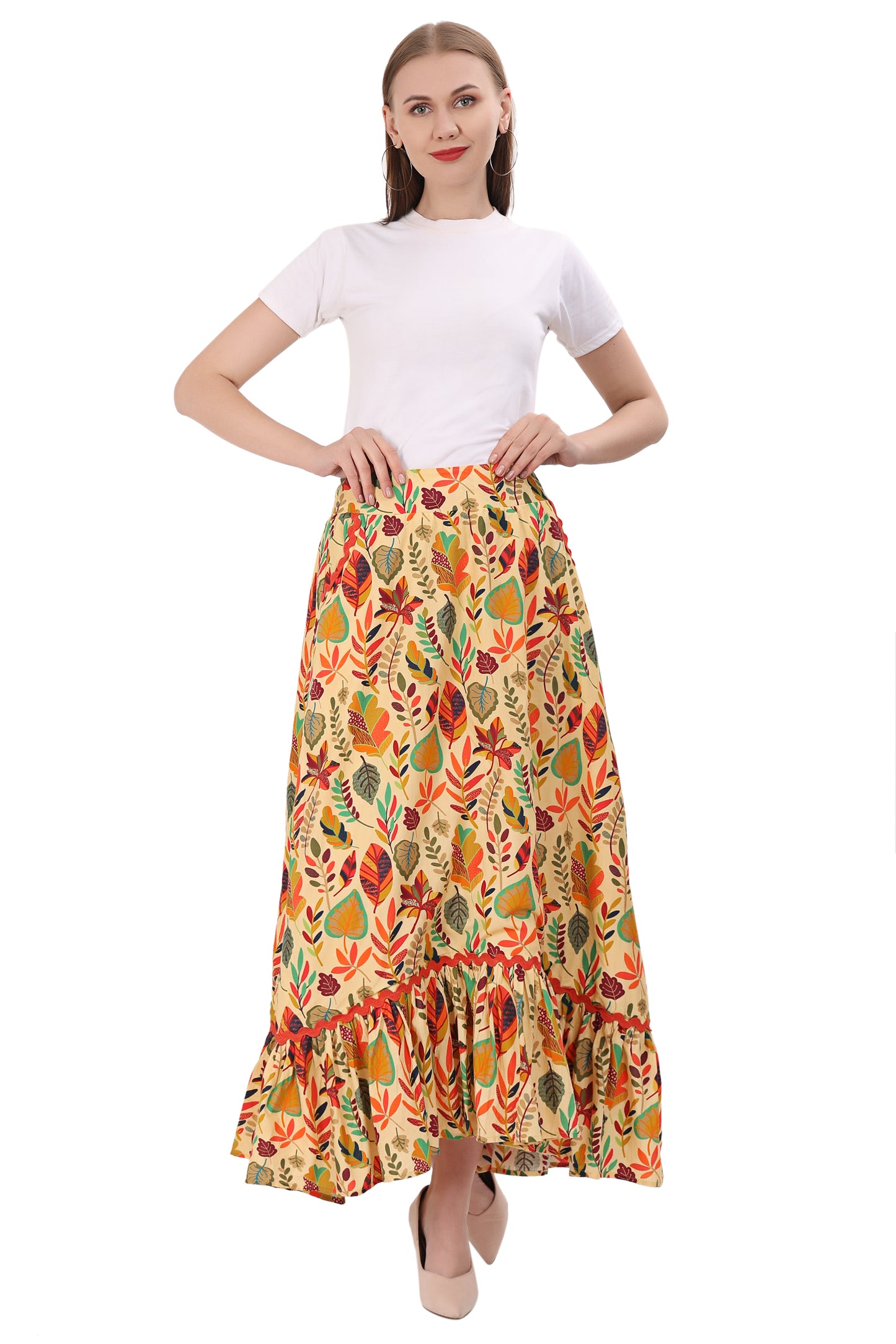 AUSTIN SKIRT | FALL LEAF