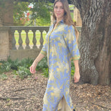 RHEA MIDI | BOTTLEBRUSH BLUE