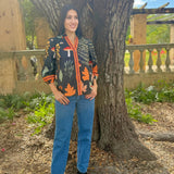 CAMILLE TOP | FOREST BLACK