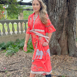 CAPE MIDI | OASIS RED