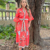 CAPE MIDI | OASIS RED