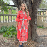 CAPE MIDI | OASIS RED