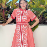 SYDNEY SHIRTDRESS | CARNATION BLUSH