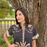 SYDNEY SHIRTDRESS | OASIS BLACK