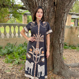 SYDNEY SHIRTDRESS | OASIS BLACK