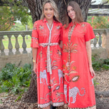 CAPE MIDI | OASIS RED