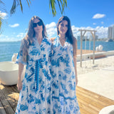 CAPE MIDI | PICNIC BLUE