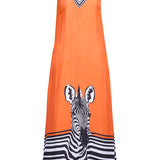 CABO MIDI | ZEBRA ORANGE