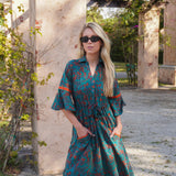 CAPE MIDI | PARTRIDGE TEAL