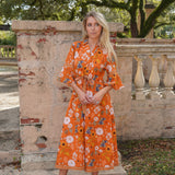 CAPE MIDI | SUNFLOWER