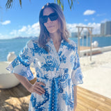 CAPE MIDI | PICNIC BLUE