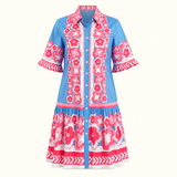 LISBON MINI | PEONY BLUE