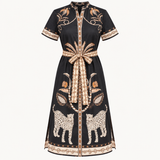 SYDNEY SHIRTDRESS | OASIS BLACK
