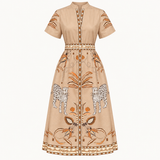 SYDNEY SHIRTDRESS | OASIS SAND