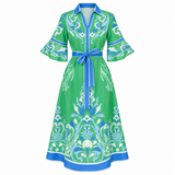 CAPE MIDI | FLEUR GREEN
