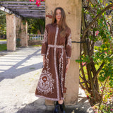 CHELSEA SHIRTDRESS | POPPY MOCHA
