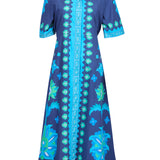 CHELSEA SHIRTDRESS | IZNIK NAVY