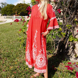 COMO MIDI | POPPY RED