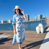 RHEA MIDI | MENAGERIE WHITE