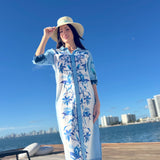 RHEA MIDI | MENAGERIE WHITE