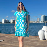 HAVANA MINI | IKAT TURQUOISE