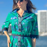 RHEA MIDI | MENAGERIE GREEN