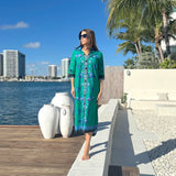 RHEA MIDI | MENAGERIE GREEN