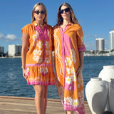 HAVANA MINI | WHITE LOTUS- ORANGE