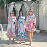 SYDNEY SHIRTDRESS | WILDFLOWER BLUE