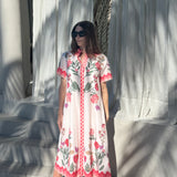 SYDNEY SHIRTDRESS | WILDFLOWER IVORY