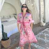 CAPE MIDI | SOIRÉE PINK