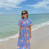 SYDNEY SHIRTDRESS | SEASHELLS PERI