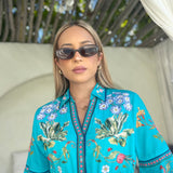 CAPE MIDI | SOIRÉE TURQUOISE