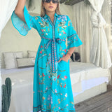 CAPE MIDI | SOIRÉE TURQUOISE