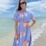 SYDNEY SHIRTDRESS | SEASHELLS PERI