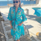 CAPE MIDI | SOIRÉE TURQUOISE