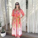 CHELSEA SHIRTDRESS | HYACINTH PINK OMBRÉ