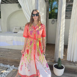 CHELSEA SHIRTDRESS | HYACINTH PINK OMBRÉ