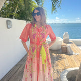 CHELSEA SHIRTDRESS | HYACINTH PINK OMBRÉ