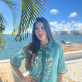 LISBON MINI | CARNATION TEAL