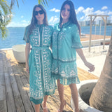 LISBON MINI | CARNATION TEAL