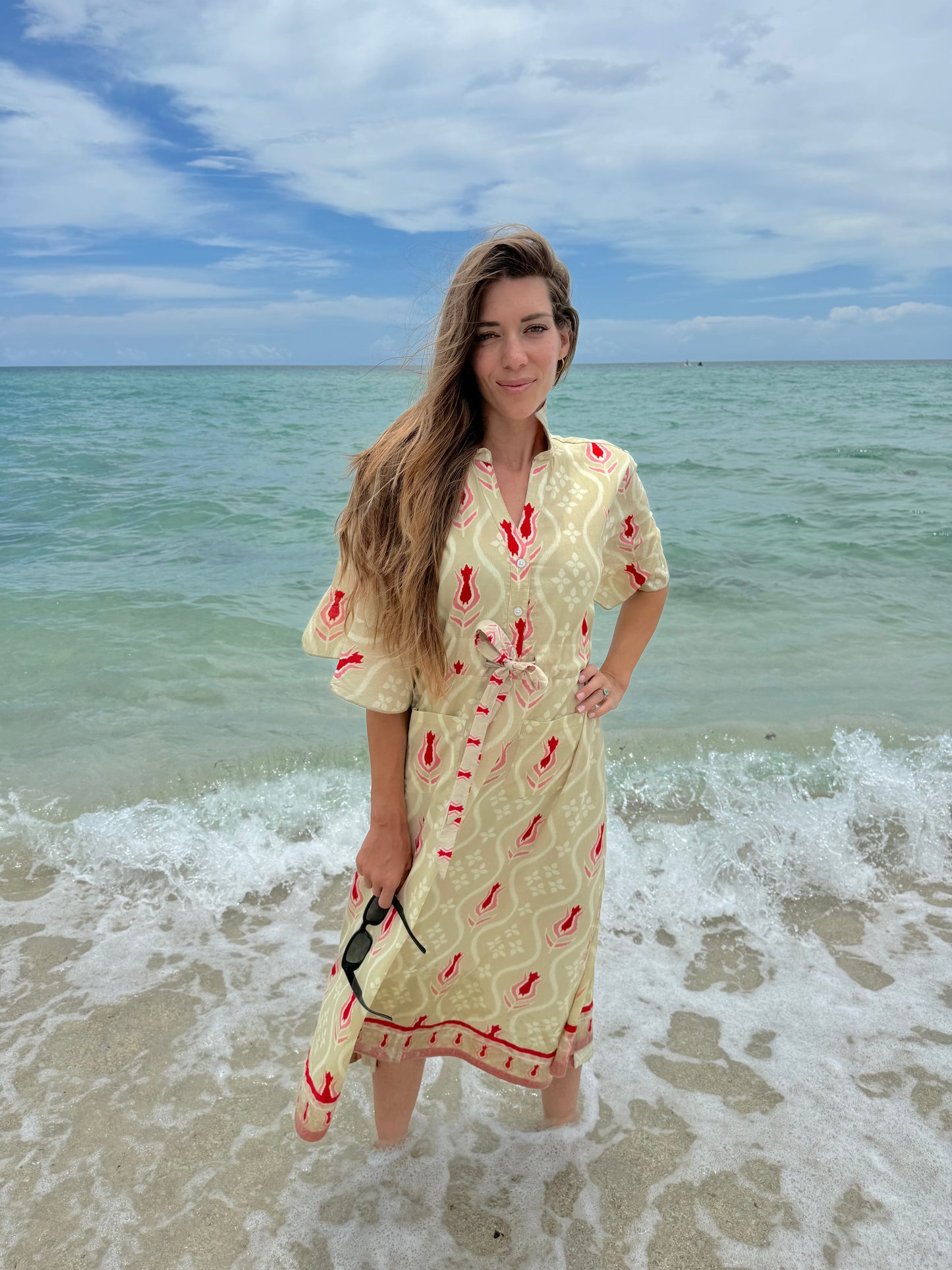 CAPE MIDI | IKAT SAND