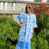 ASCOT MAXI | DECO POPPY- BLUE