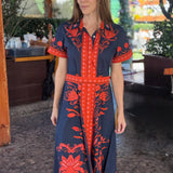CHELSEA SHIRTDRESS | BILTMORE NAVY