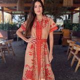 CHELSEA SHIRTDRESS | BILTMORE TAN